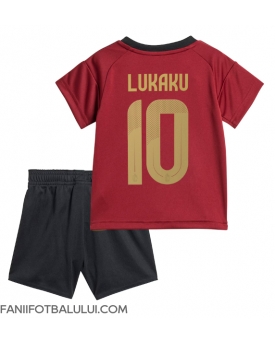 Belgia Romelu Lukaku #10 Echipament de Fotbal Replică European 2024 Copii Acasa (+ Șorturi)